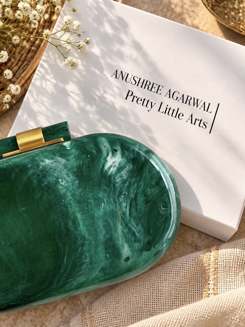Emerald Green clutch